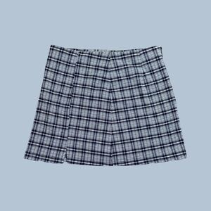 Vintage 1990’s 90s Plaid Mini Skirt Clueless Summer Prep